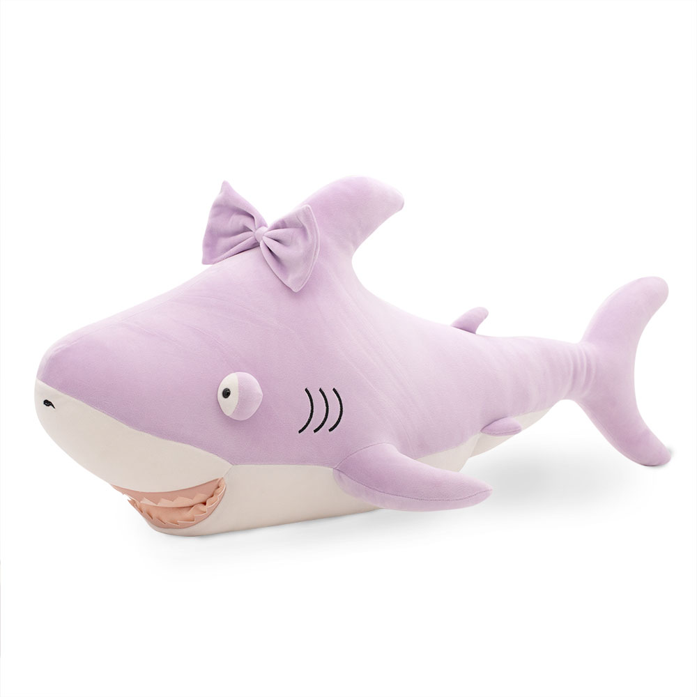 Игрушка мягкая "Акула девочка", 35 см