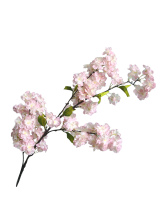Ветка искусственных цветов "Нежная Сакура" (искусственный шелк, полиэтилен)  104x15x10см