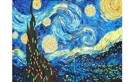 Мозаика алмазная "Ван Гог. Звездная ночь", 30х40