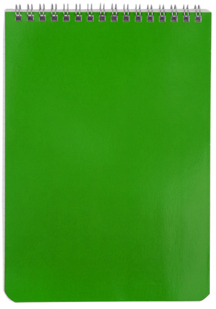 Блокнот А5 60 л. гребень, зелёный, клетка