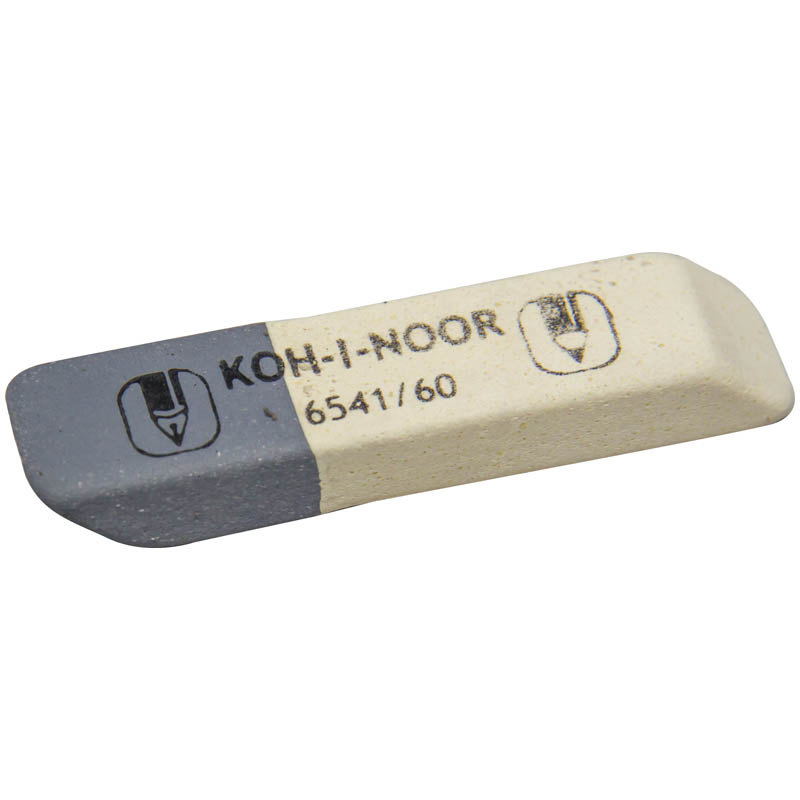 Ластик Koh-i-Noor "SANPEARL" 6541/60 каучуковый, двухцветный
