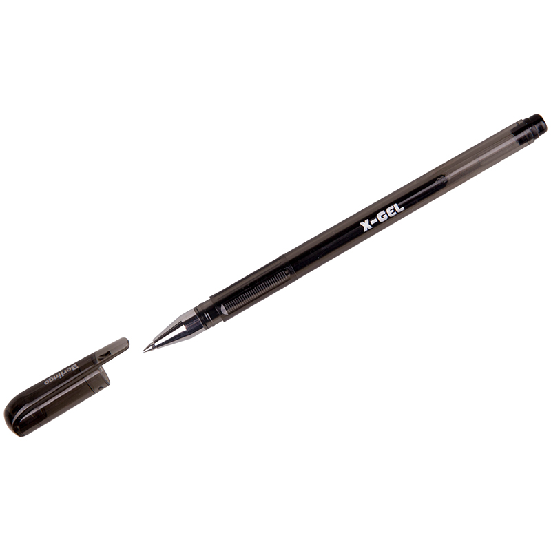 Ручка гелевая Berlingo "X-Gel" 0,5 мм, черная