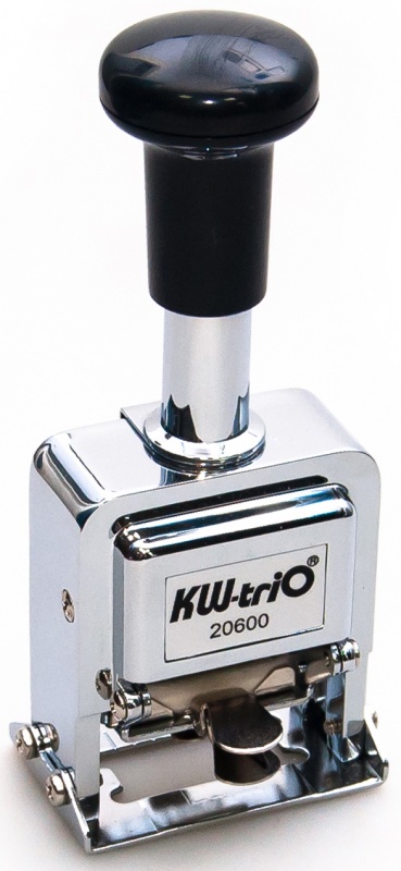 Нумератор автоматический 6-ти разрядный, шрифт 4,8 мм Kw-trio