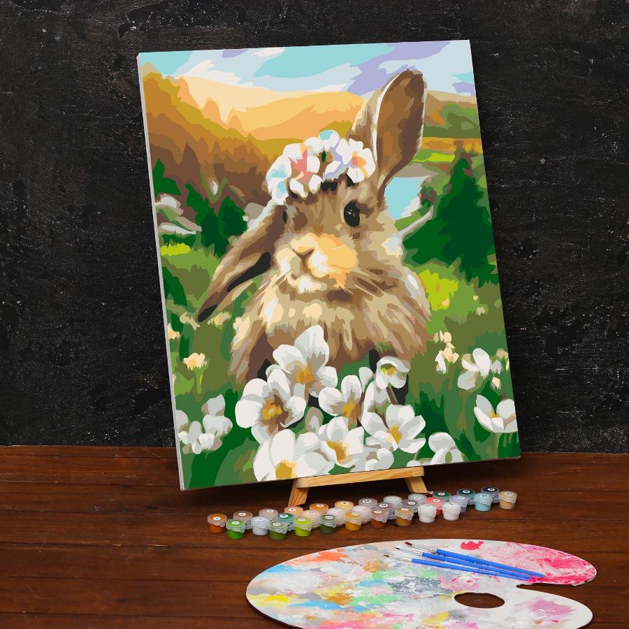 Картина по номерам "Заяц", 40×50 см
