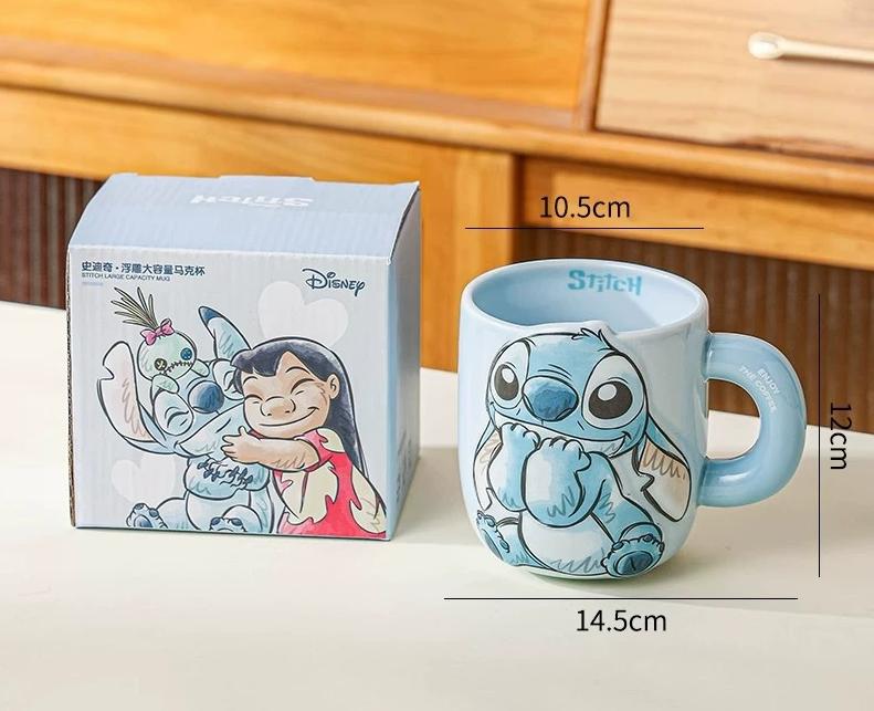 Кружка 650 мл Стич, голубая