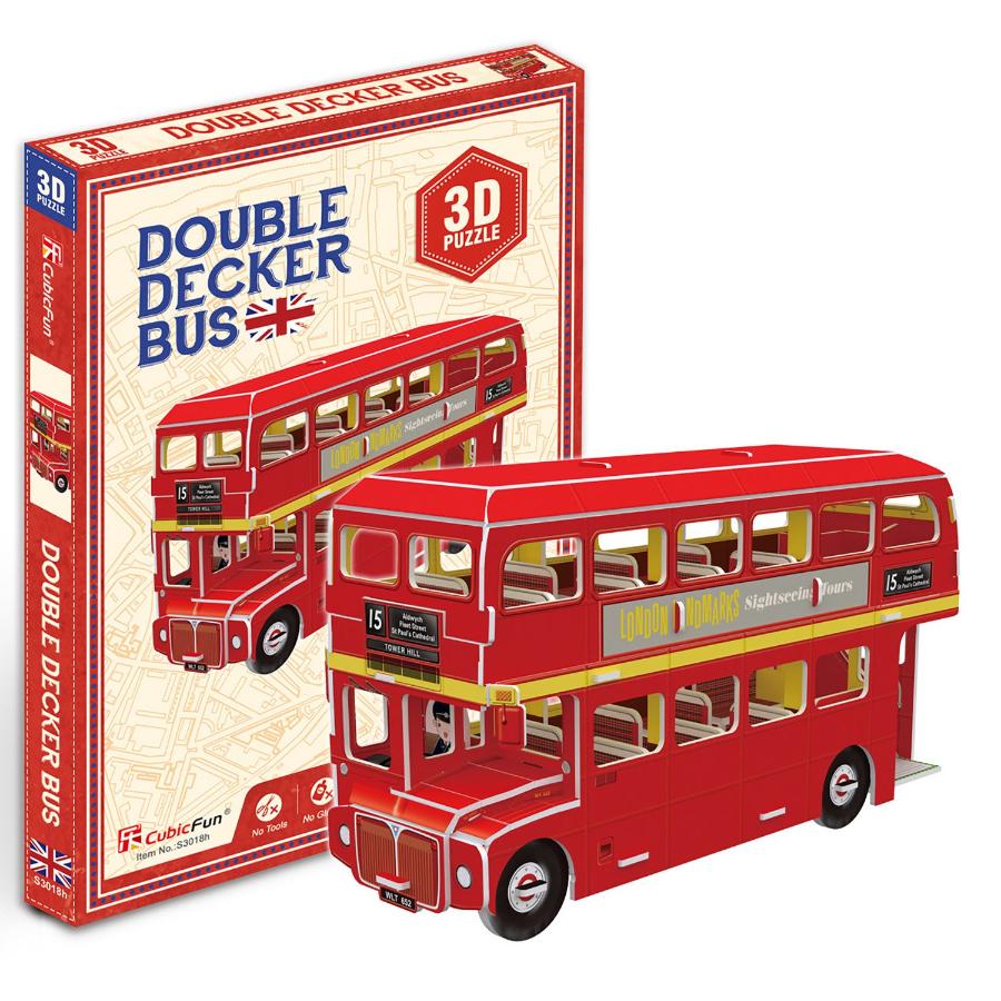 Пазл 3D 57 шт "Лондонский двухэтажный автобус" 