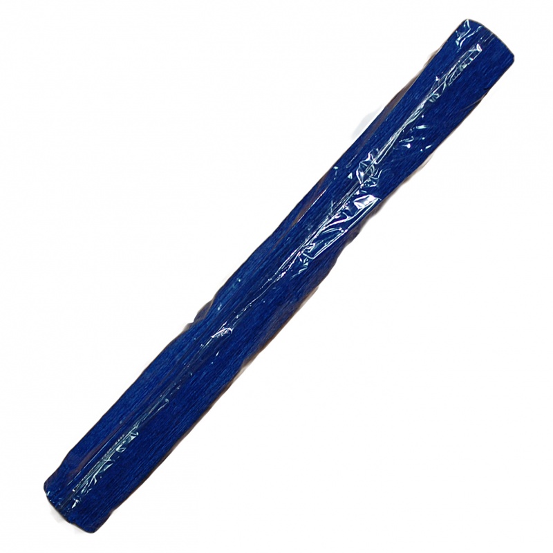 Цветная бумага креповая ОФИСКЛАСС, рулон 50x250 мм, синяя