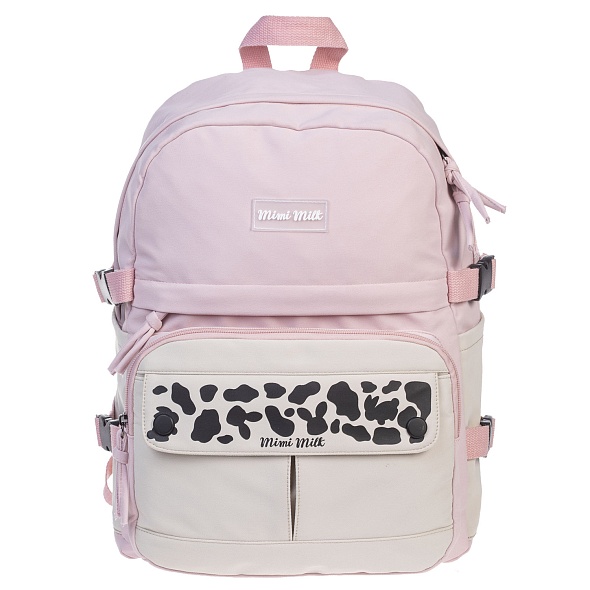 Рюкзак Hatber "Mimimilk Rabbit", 1 отделение, 41,5х30х17,5см, розовый