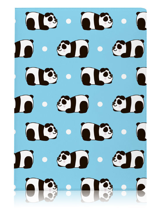 Обложка для паспорта "Blue Panda"