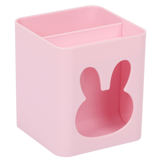 Подставка стакан для пишущих принадлежностей deVENTE "Little bunny", цвета пастель ассорти