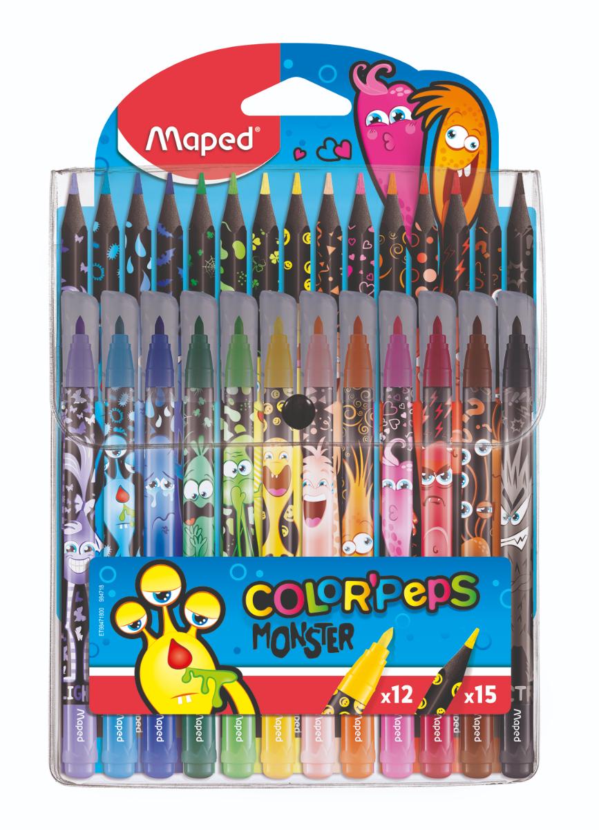 Набор для рисования Maped "Color peps Monster"