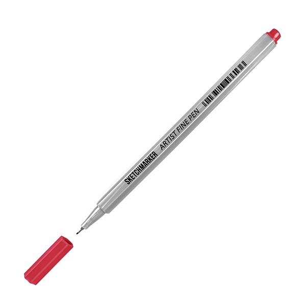 Ручка капиллярная SKETCHMARKER Artist fine pen, красная