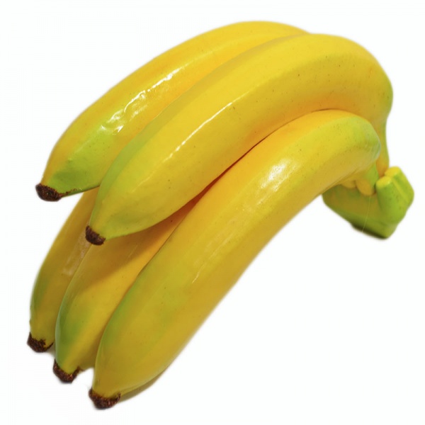 Банан, 3см, 4шт, пенопласт