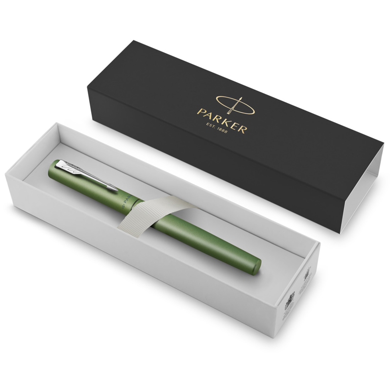 Ручка перьевая Parker "Vector XL Green" корпус зеленый металлик 