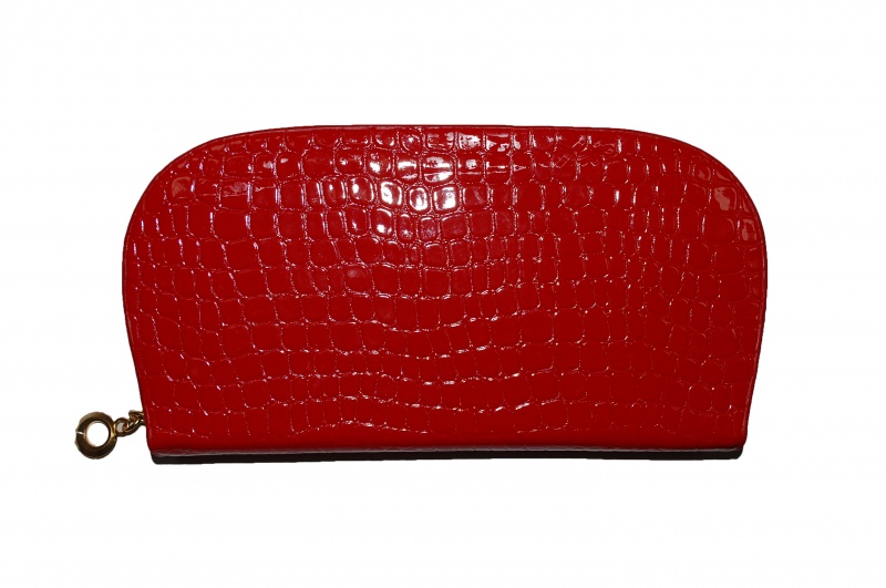 Портмоне женское Michele "Стиль" 19,5х9 см, экокожа, красное