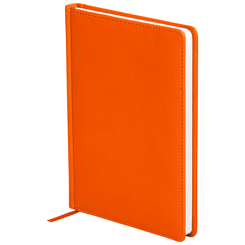 Ежедневник А5 176л. 2023г, OfficeSpace "Winner", оранжевый, кожзам