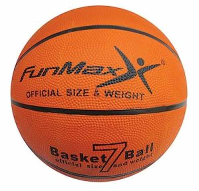 Мяч баскетбольный резина, 400 гр. 1в. классика