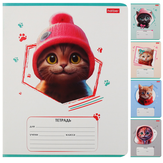 Тетрадь 12 л Мы-котики!