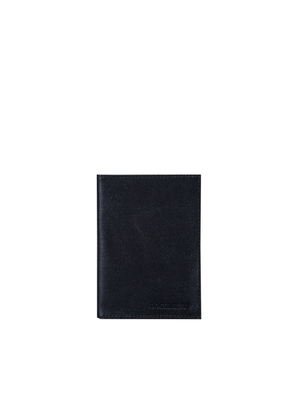 Бумажник водителя кожа 90х127 мм, черный 