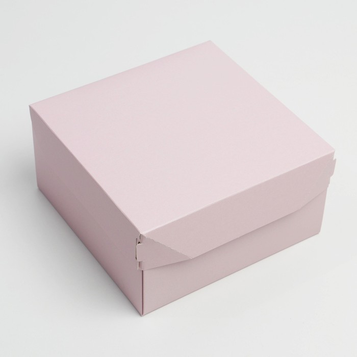 Коробка складная «Розовый», 17 × 9 × 17 см