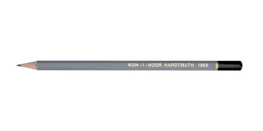 Карандаш чернографитный Koh-I-Noor "1860" B, заточен.