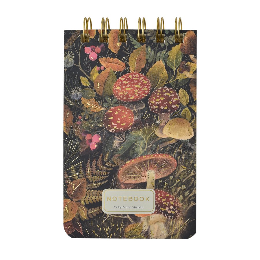 Блокнот А6 100 л гребень, CUTE JOURNAL"FLORA.FOREST FAIRY TALE",линия