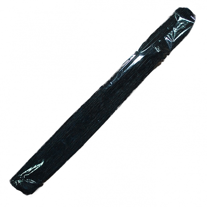 Цветная бумага креповая ОФИСКЛАСС, рулон 50x250 мм, черная