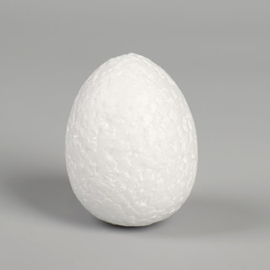Пенопластовая заготовка "Яйцо",  5 см