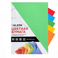Бумага KLERK A4  80гр/м. 250л интенсив 5 цветов 