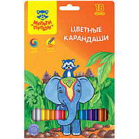 Карандаши 18 цветов Мульти- Пульти 