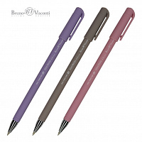 Ручка шариковая Bruno Visconti SlimWrite "Rio"  0,5 мм, синяя, ассорти