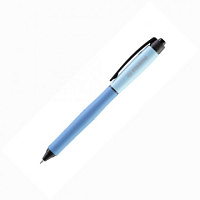 Ручка гелевая автоматическая STABILO "Palette" 0,5 мм, синяя, корпус ассорти 