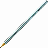 Карандаш чернографитный Faber-Castell "GRIP 2001" 2В, антискользящий корпус