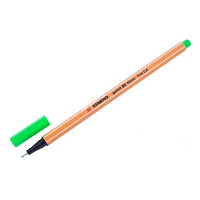 Ручка капиллярная STABILO "Point 88", 0,4 мм, неон зеленая