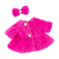 Набор одежды для мягкой игрушки "Розовая шубка"
