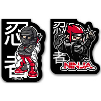 Закладка магнитная deVENTE "Ninja" 2шт.