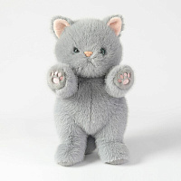 Игрушка мягкая "Кот " 35 см  серый