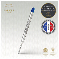 Стержень шариковый объемный Parker "QuinkFlow Ball Point" синий, 98мм, 1,2 мм, блистер