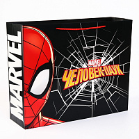 Пакет подарочный 50 х 40 х 15 см "Человек-паук"