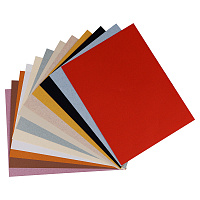 Бумага для пастели 240х320мм 12л Clairefontaine "Ingres", 130г/м2, верже, ассорти