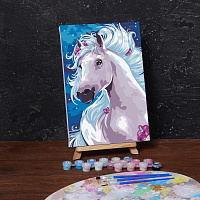Картина по номерам "Лошадь", 20×30 см