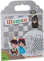 Игра настольная "Нано-стикер Шашки"