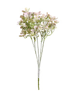 Ветка искусственных цветов "Светлая" из полиэтилена, 30х10х10 см