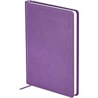 Ежедневник  A5 136л BG "Winner. Light purple"кожзам, фиолетовый