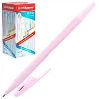 Ручка шариковая Erich Krause "R-301" Pastel Stick 0,7 мм, синяя