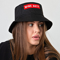 Панама «Wine not?», чёрный, 56-58 рр.