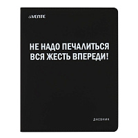Дневник 1-11 класс интегральный переплёт "Не надо печалиться, вся жесть впереди!"