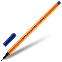 Ручка капиллярная STABILO "Point 88", 0,4 мм, синяя