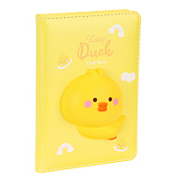 Записная книжка А6 96л Duck, сквиш, линия