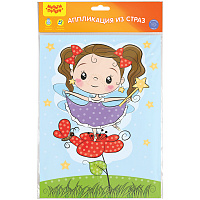 Аппликация из страз Мульти-Пульти "Фея", 21х29,5см